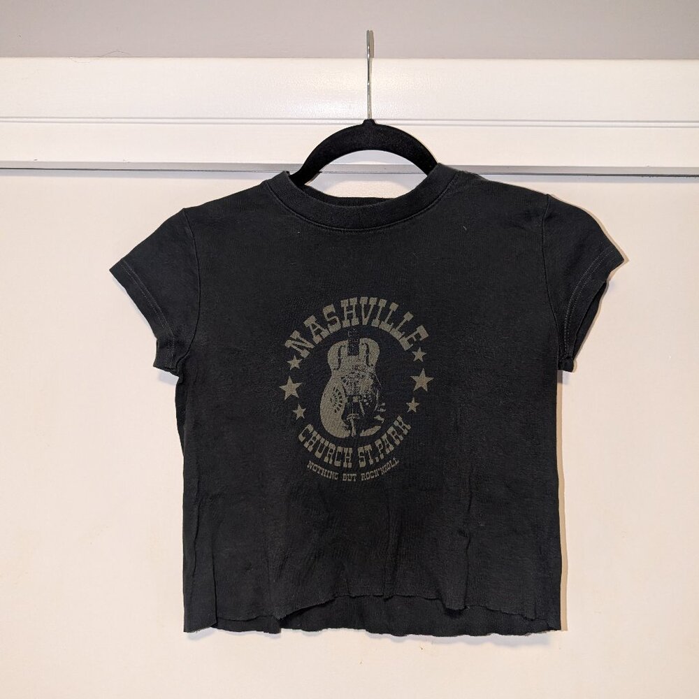 4/$16 ❇️ John Galt Nashville Cropped Tee